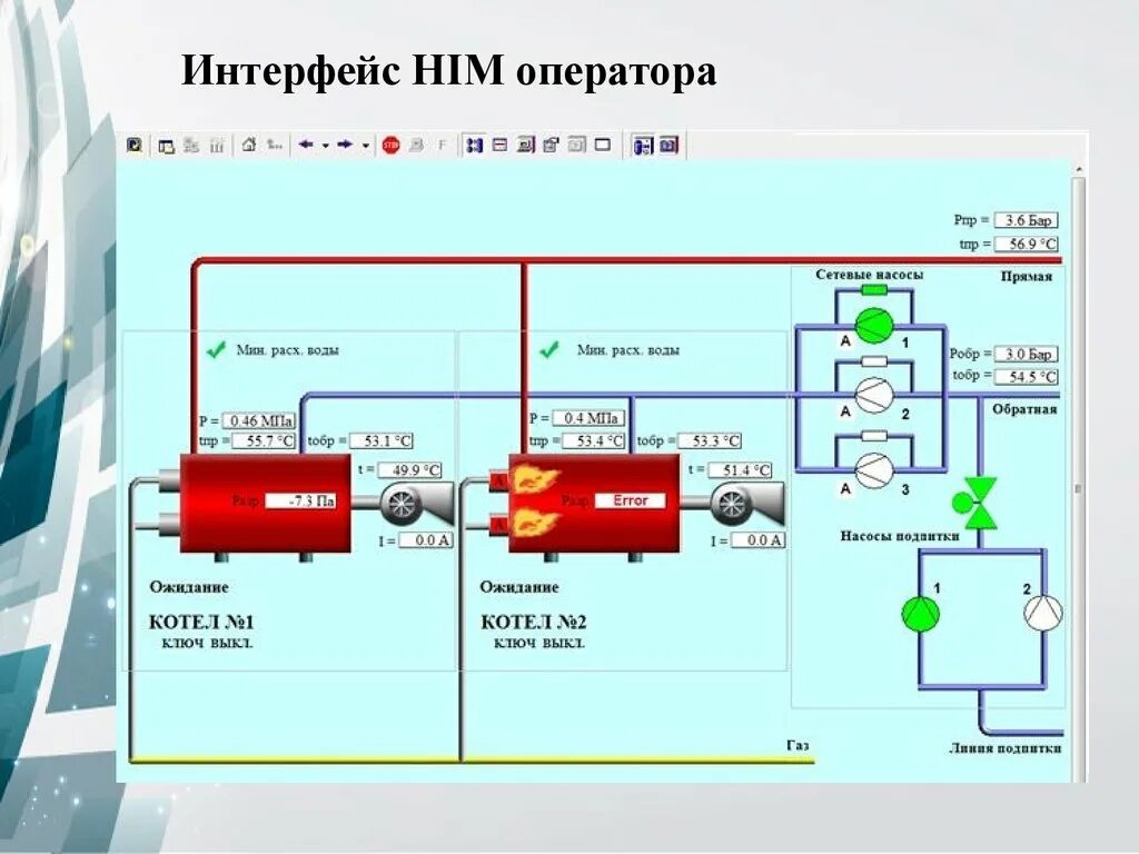 Система управления котельной. Мнемосхема асу тп котельной. мнемосхема котельной 4 котла на панели оператора. мнемосхема котельной 2 котла. scada котельной.