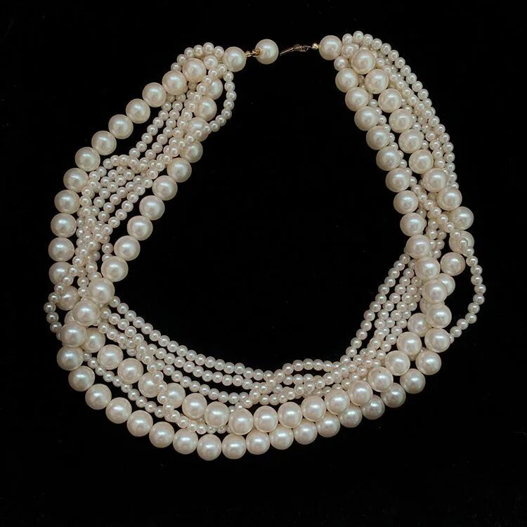 Ожерелье из искусственного жемчуга. Бусины под жемчуг 20 мм. Жемчуг майорка майорика. Жемчужные бусинки для рукоделия. Жемчуг бронзового цвета.