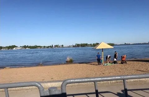 Когда откроют пляж в затоне
