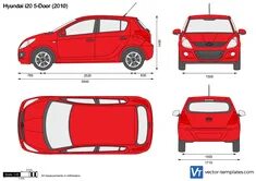 Hyundai i20 размеры
