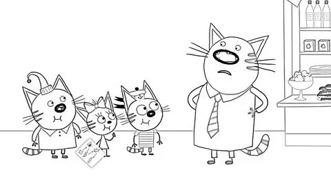 Kid-E-Cats Coloring Pages