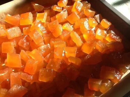 Цукаты из тыквы и сахаром простой