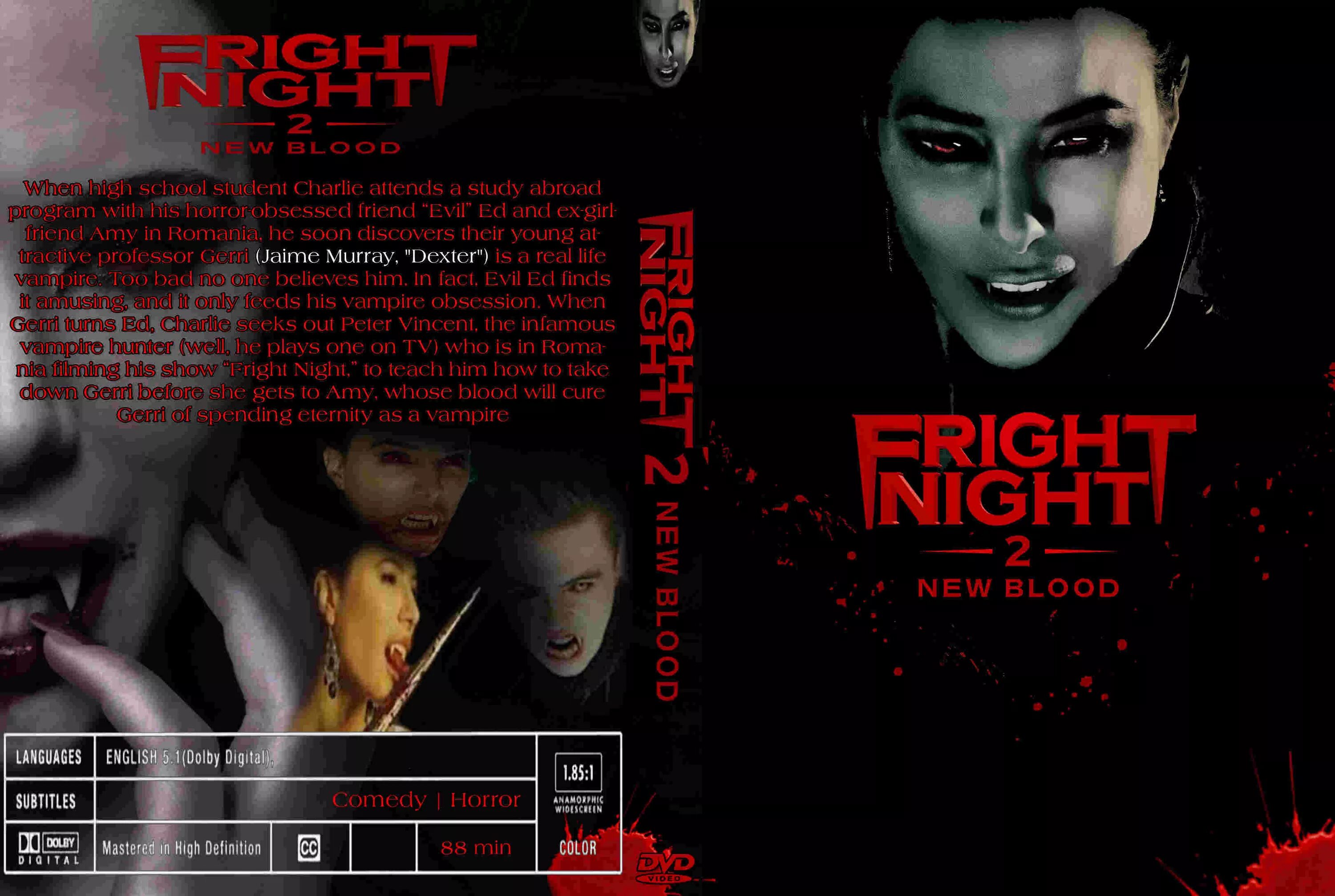 Fright Night 1985 вампирша. Ночь страха Fright Night 2 (1985) Постер.