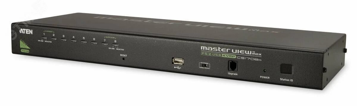 Kvm 8 портов usb. Kvm-переключатель aten cs1708a. master view kvm switch. sc&amp;t cs04m. коммутатор aten cm1284-at-g.