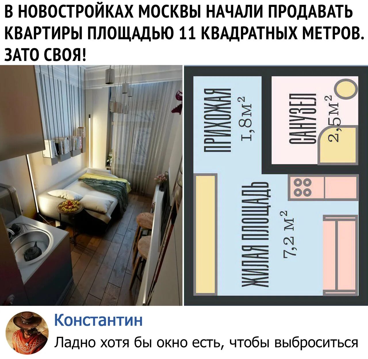 5 квадратных метров это