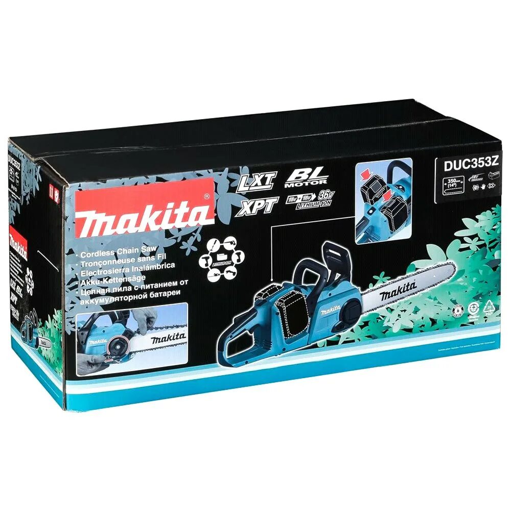 Цепная пила duc353. Makita duc353z. цепь на пилу makita duc353z. пила цепная аккумуляторная makita duc353z. цепная аккумуляторная пила макита 36 вольт.