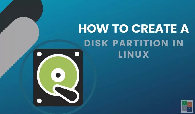 Linux disk partition. Linux disk partition