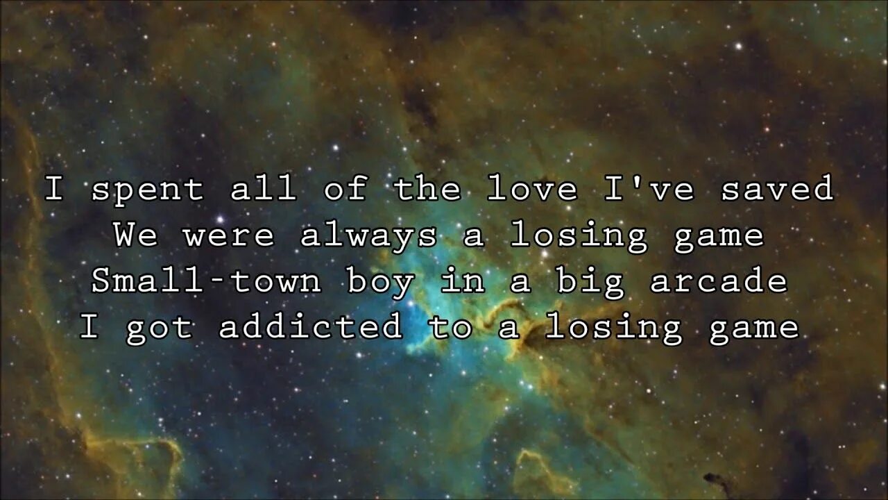 I spend spent two weeks. Arcade Lyrics. I spent all of the Love i saved. Arcade Duncan Laurence Lyrics. Love you is a losing game.