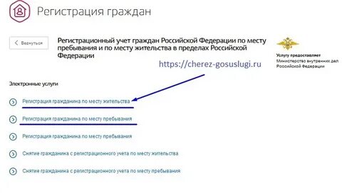 Регистрация по месту пребывания госуслуги москвы