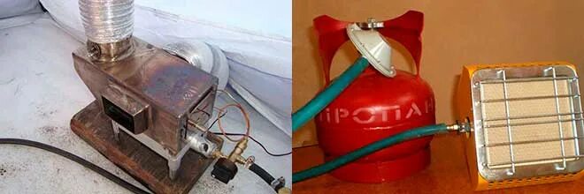 Как сделать газовую печку своими руками