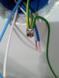 Подключение кабеля с заземлением