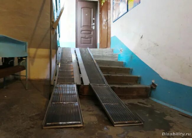 Установка пандуса в мкд