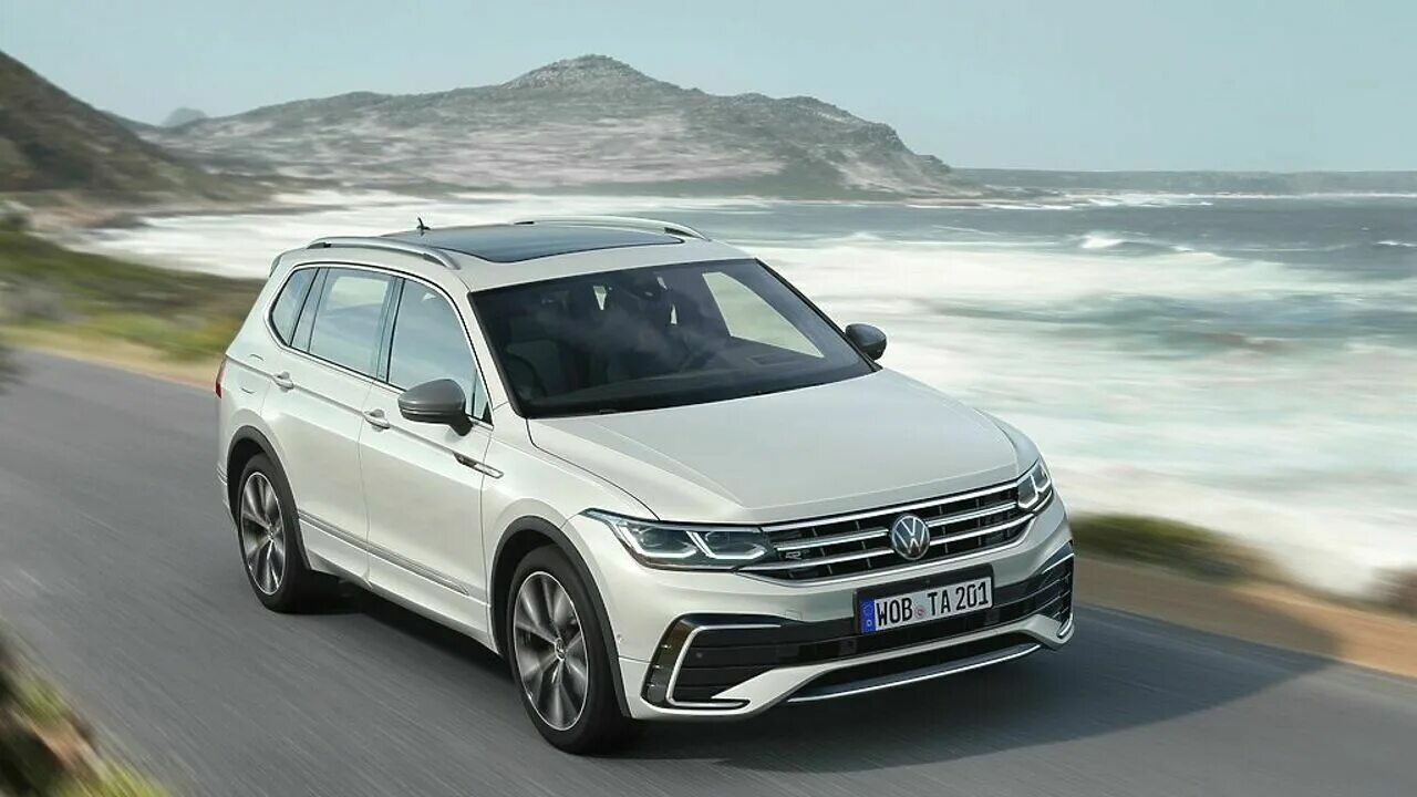 Vw tiguan l. Фольксваген тигуан 2017. Фольксваген тигуан 2017. Немецкие кроссоверы. Фольксваген тигуан 2016.