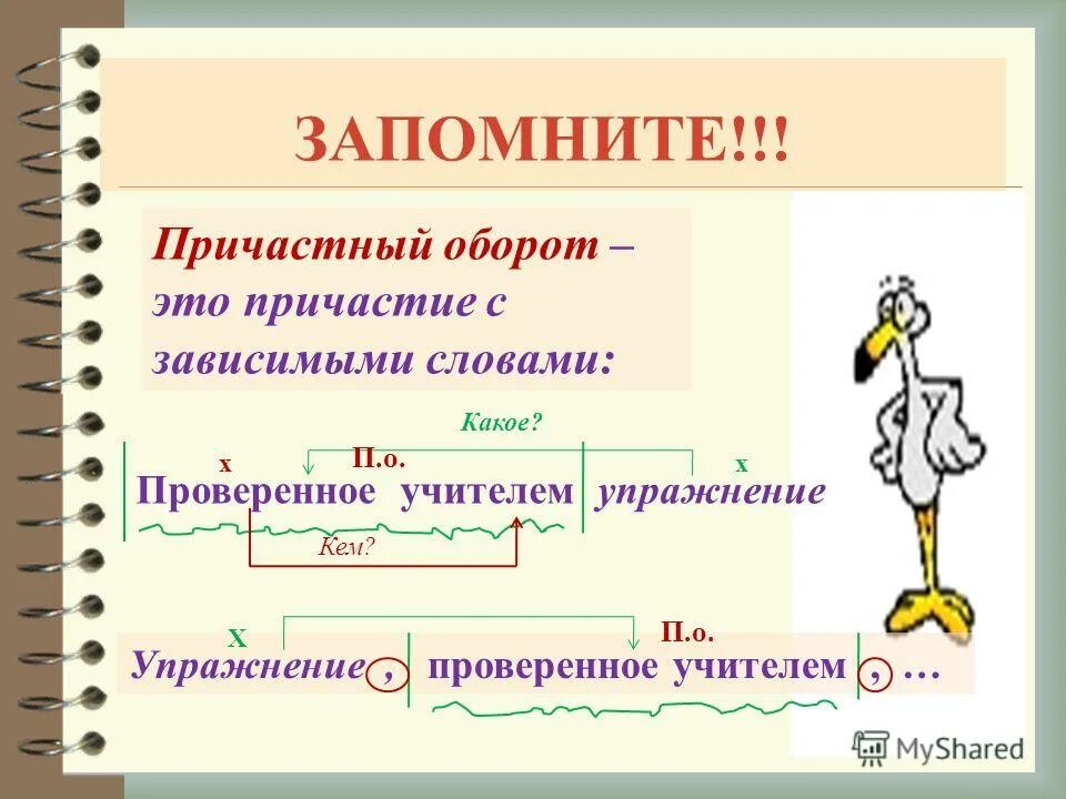 Конспект урока прилагательное 5 класс ладыженская. Причастный оборот. Причастие и причастный оборот. Причастие и причастный оборот 7 класс. Схема выделения причастного оборота.