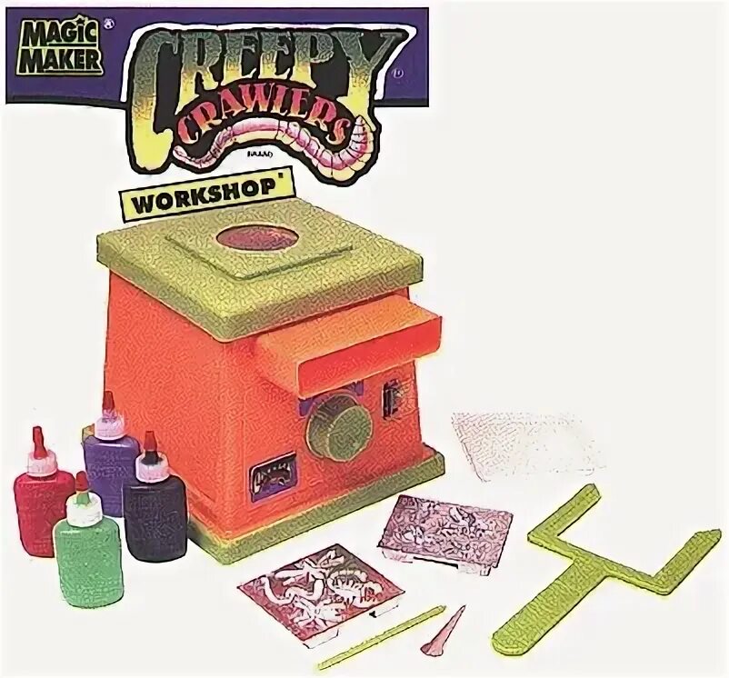 Magic maker. Игрушка creepy Crawlers СССР. Creepy Crawlers 1994. Creepy Crawlers NES.