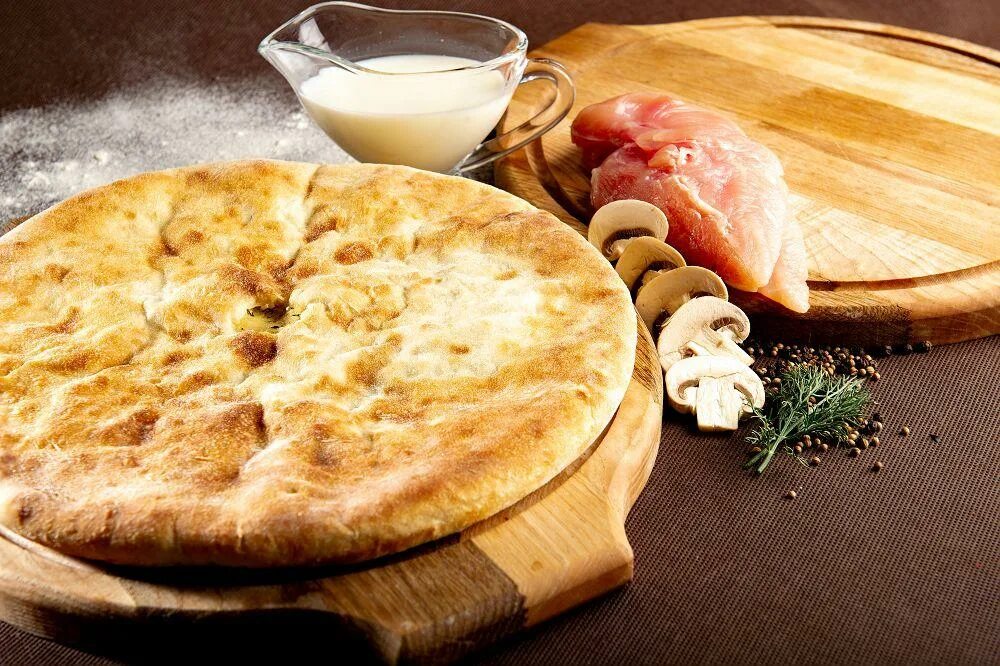 Пирог С мясом и грибами в Краснодаре - заказать доставку!