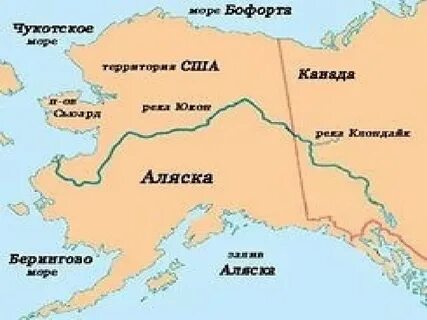 Где аляска на карте