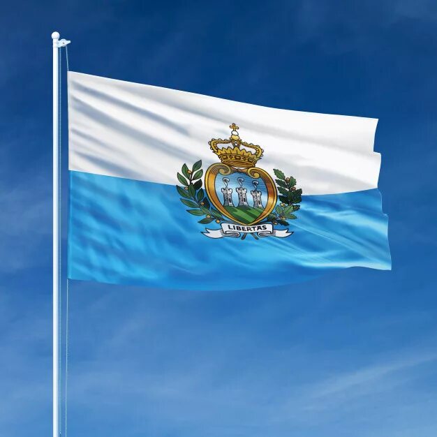 Флаг сан марино. Светлейшая Республика Сан-Марино флаг. Столица Сан-Марино флаг. Республика Сан Марино флаг.
