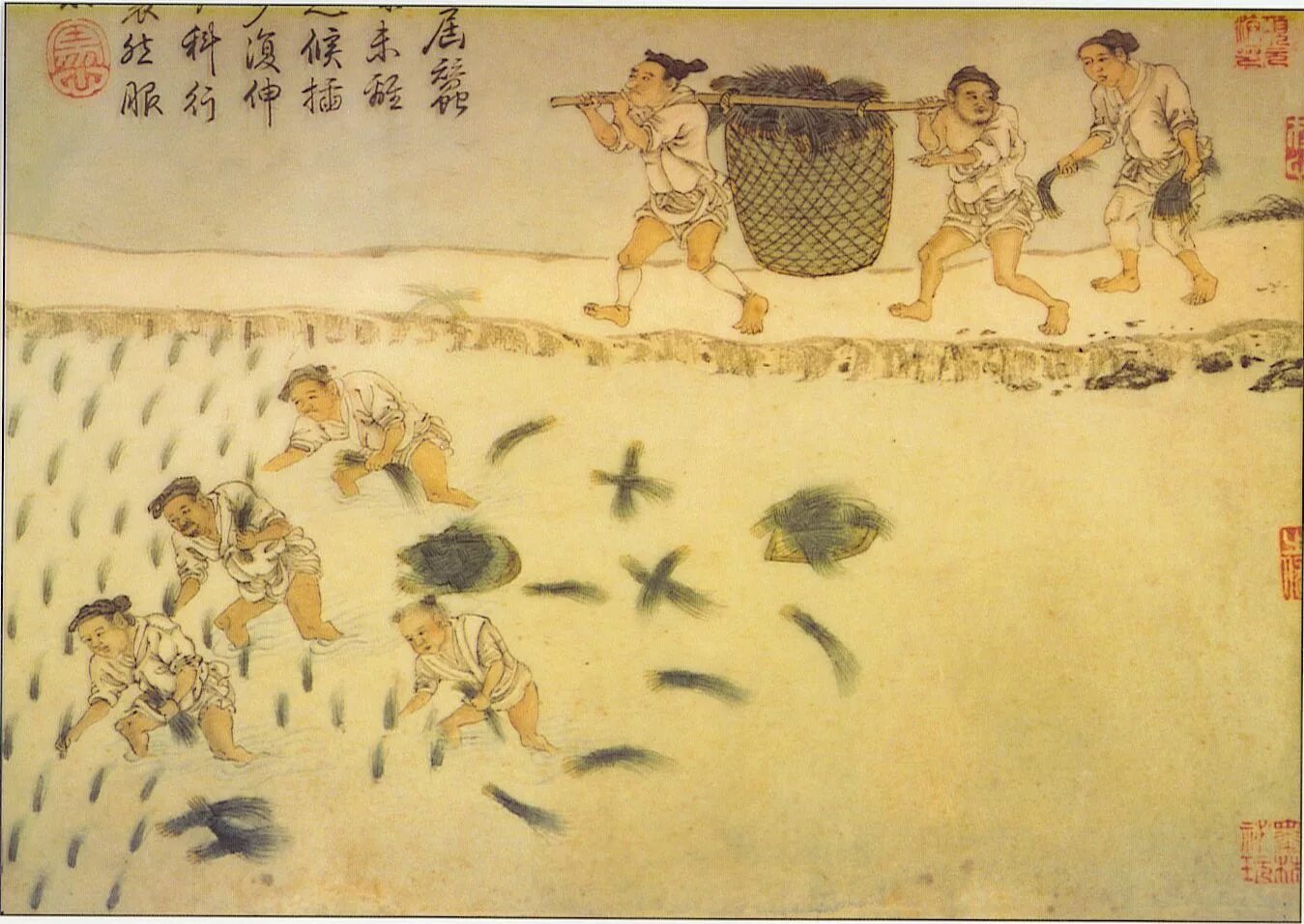 Древний китай династия хань гравюра. Япония 18 век сельское хозяйство. Земля в древнем китае. Династия сун сельское хозяйство. Земля в древнем китае.