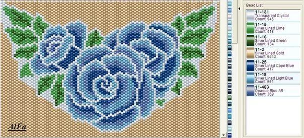 Как создавать схемы для мозаичного плетения #jewelry #best #seed #beadBest Seed Bead Jewelry 2017 Жемчужно-золотой браслет