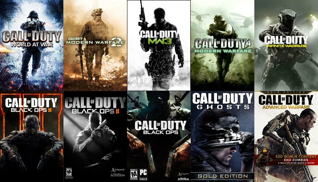 В какой последовательности играть call of duty. Серия игр кал оф дьюти. вся линейка call of duty. call of duty части. call of duty части игр.