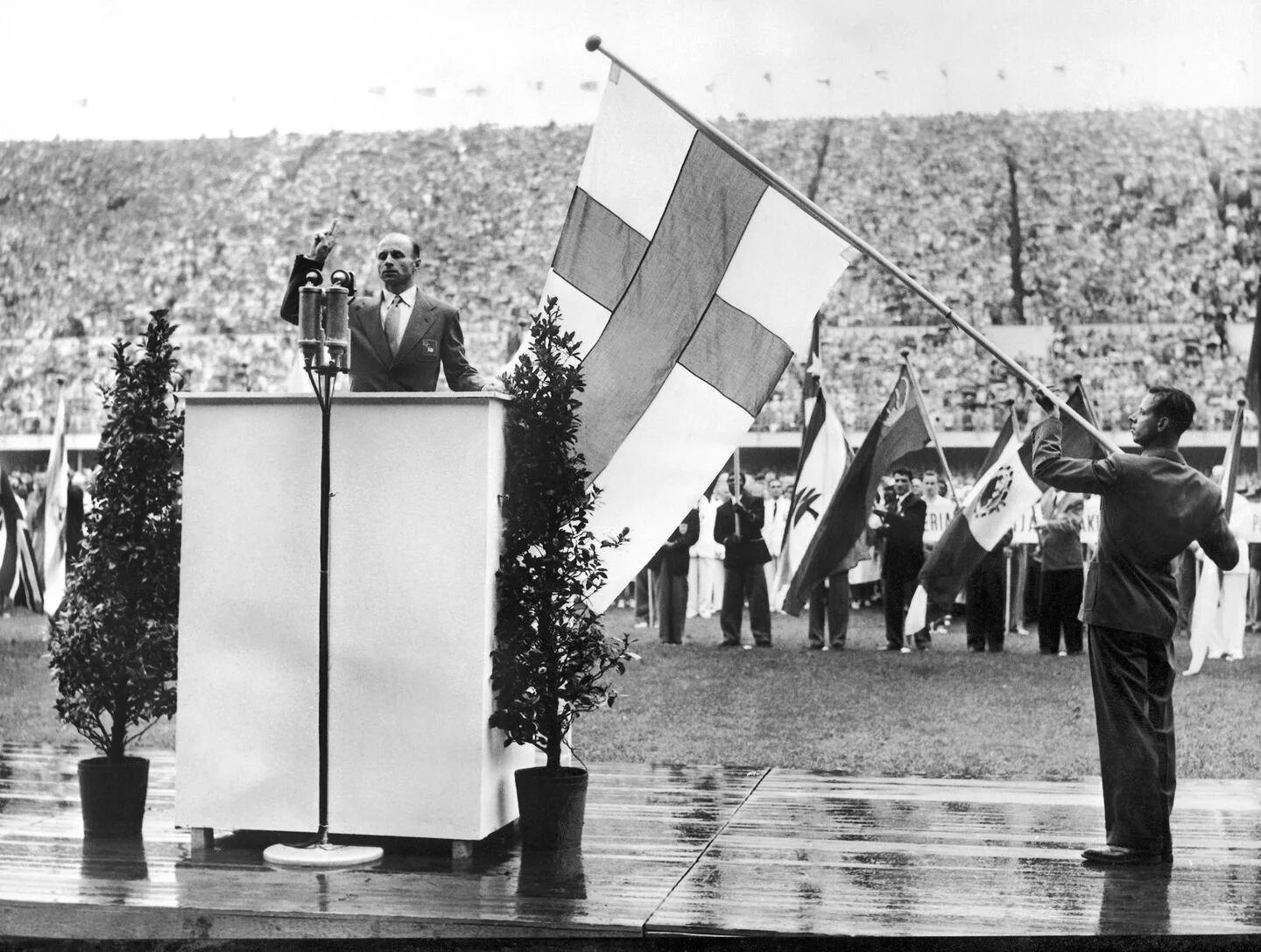 Летние Олимпийские игры 1896. Олимпийские игры 1896 года в Афинах. Церемония открытия Олимпийских игр 1896.