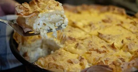 Ачма с сыром по грузински