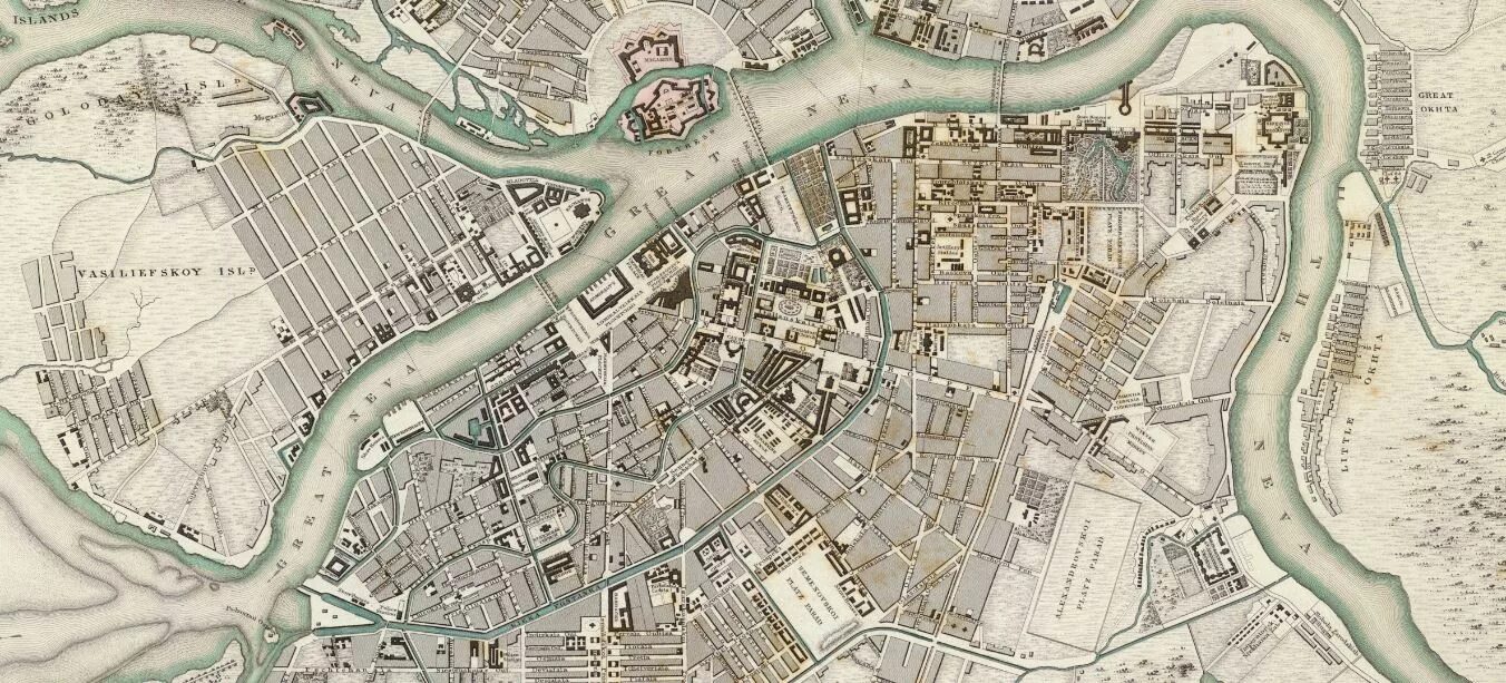 План Санкт-Петербурга 1836 года. Карта Санкт-Петербурга 1845. План Питера 1834. Старая карта Ливерпуля, 1836 год.