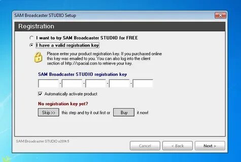 Setup reg