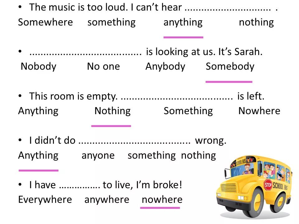 Something anything somebody anybody упражнение. Задания на Somebody anybody. Somebody упражнения. Somebody anybody Nobody упражнения. Somebody anybody упражнения.