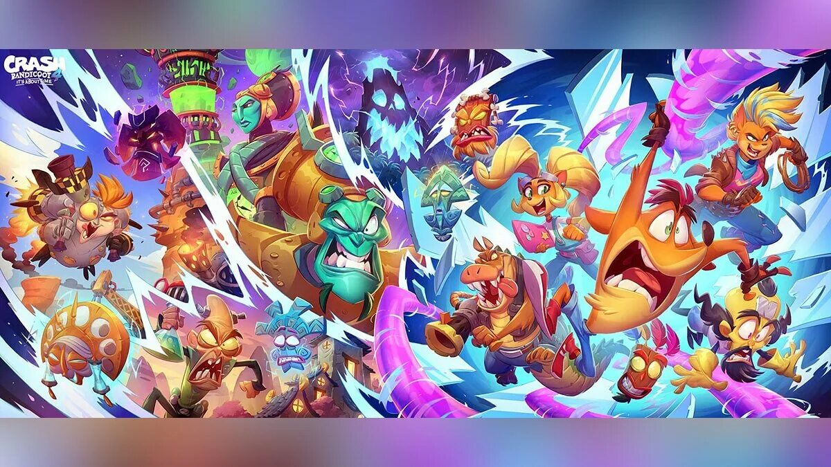 Crash file. Крэш бандикут 4. crash bandicoot 4 art. крэш бандикут арт. крэш бандикут 4 герои.