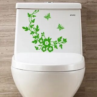 Наклейка на унитаз