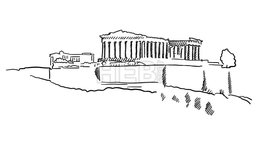 Древняя Греция Акрополь рисунок. Афинский Акрополь Греция рисунок. Акрополь в древней Греции. Афинский Акрополь черно белый. Рисунок акрополя 5 класс