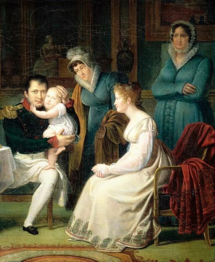 семейный наполеон. семейный наполеон. семейный наполеон. семья бонапарта. младенец наполеон.