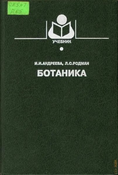 Ботаника вузы. Андреева Родман ботаника. Ботаника учебник для вузов. Учебник ботаника и.и Андреева. Ботаника книга для вузов.