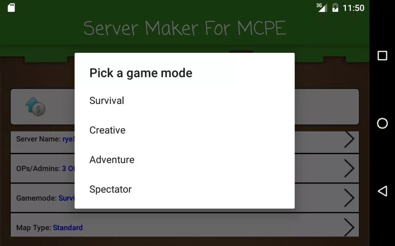 Game mode survival. Addons maker for minecraft. multiplayer for minecraft pe. gamemode survival. gamemode spectator.