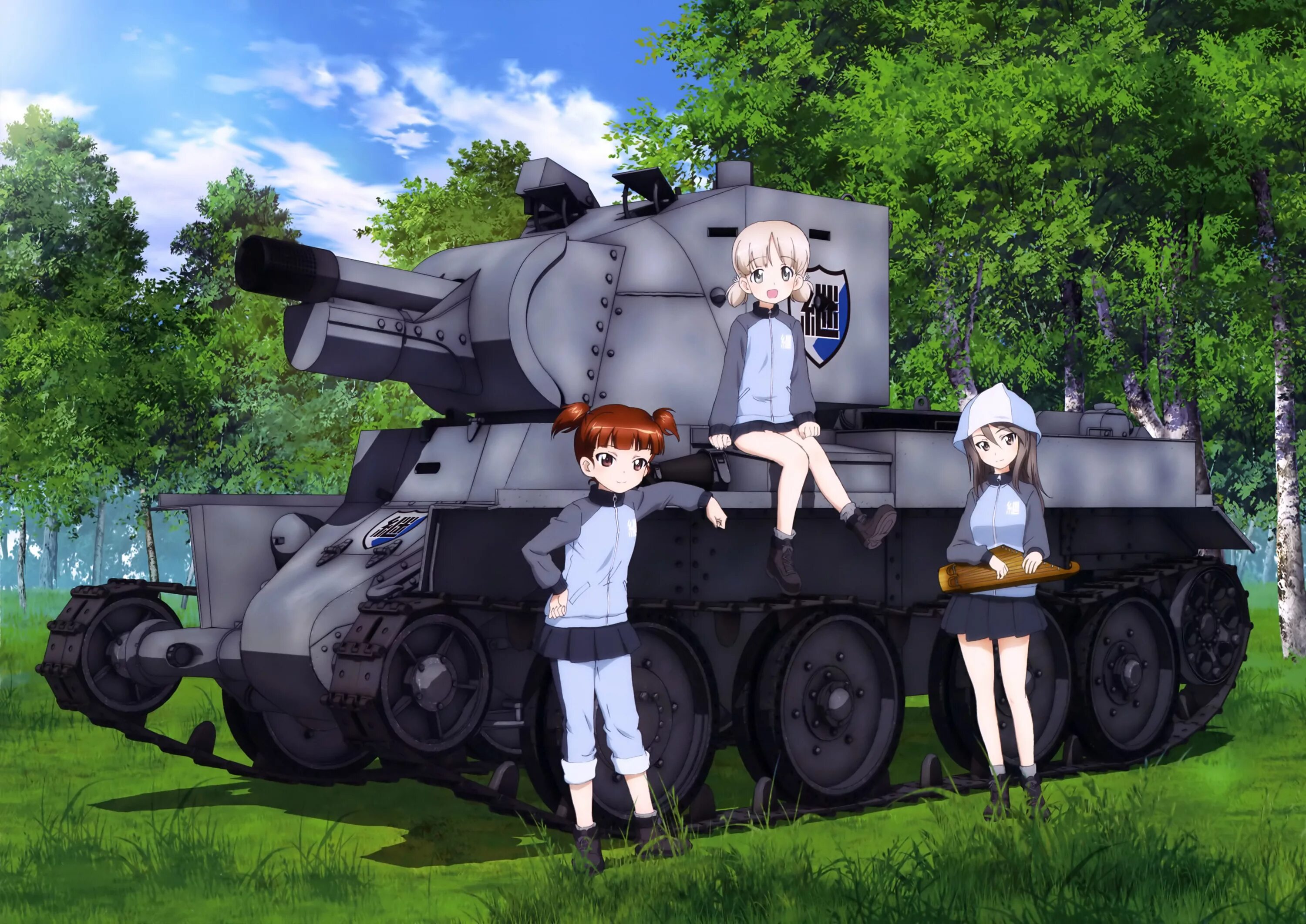 Фута танк. Girls und Panzer БТ-42. Girls und Panzer танк BT-42. Girls und Panzer финская команда.