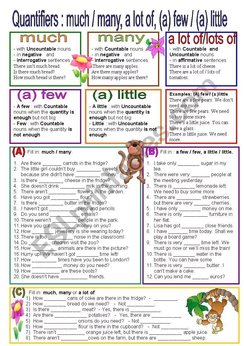 Some any few little much many wordwall. Much many a lot of a few a little Worksheets. Quantifiers, a little, a few, a lot. Few a few little a little much many a lot of Worksheets. Much many a lot of.