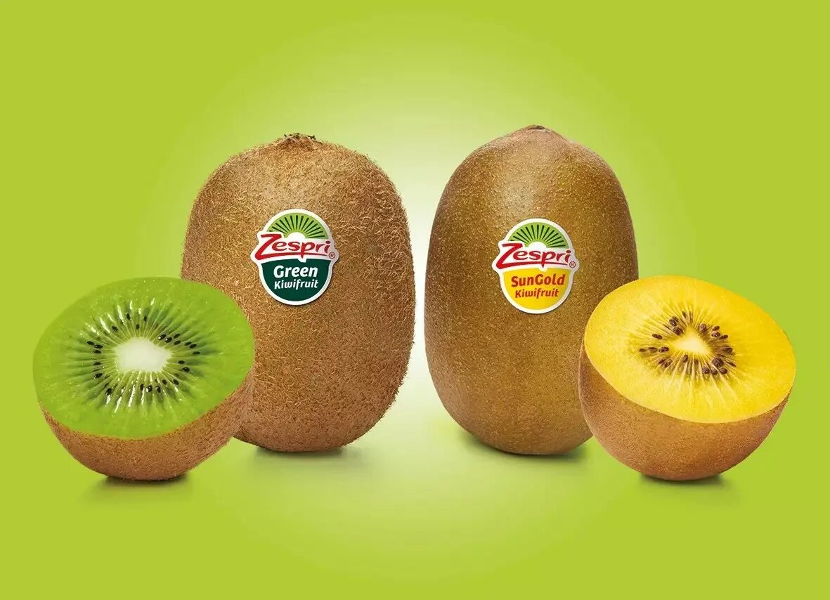 Zespri киви. Киви Иран. Киви в упаковке. Sungold.