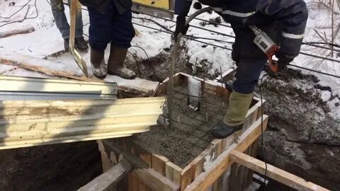 Видео фундаментов