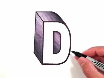 Нарисовать букву d
