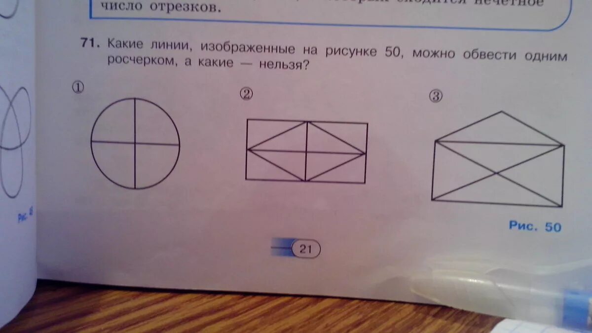 На рисунке номер 1. Линию изображенную на рисунке можно обвести одним росчерком. Обвести фигуру одним росчерком. Рисунок который можно обвести одним росчерком. Фигуры которые нельзя нарисовать одним росчерком.