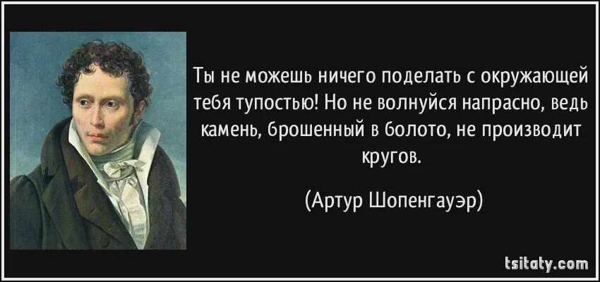 Шопенгауэр о жизни