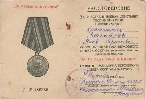Награды вов 1941 1945 по фамилии