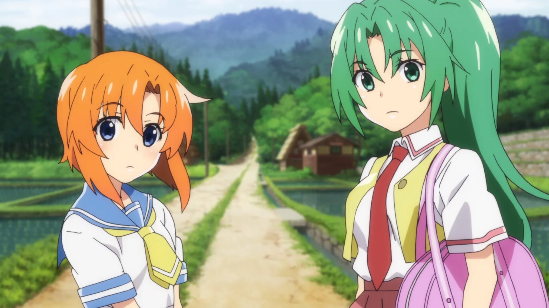 Песнь цикад. Хигураши. хигураши аниме. пока плачут цикады 2025. higurashi no naku koro ni (2025) аниме.