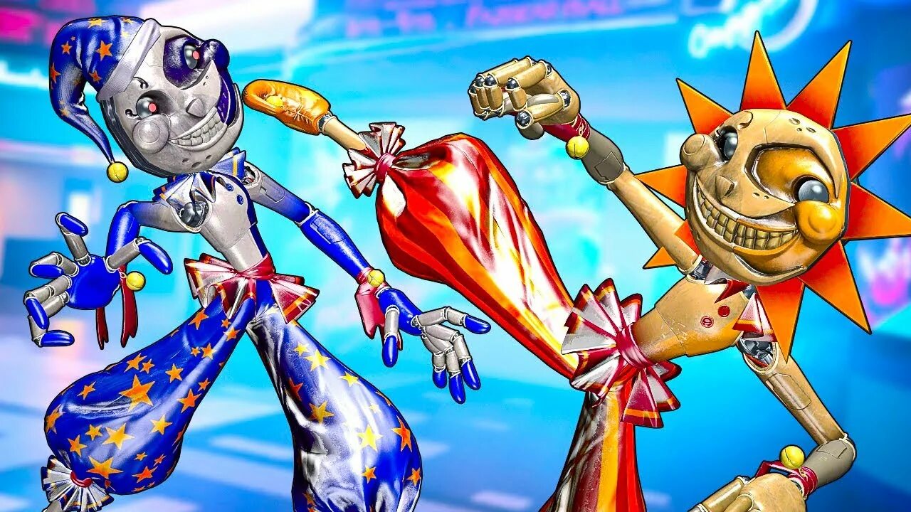 Fnaf security breach сандроп. Игра солнце и луна аниматроники. Игра солнце и луна аниматроники. Солнце и луна фнаф 9 аниматроник. Солнце и луна фнаф 9.