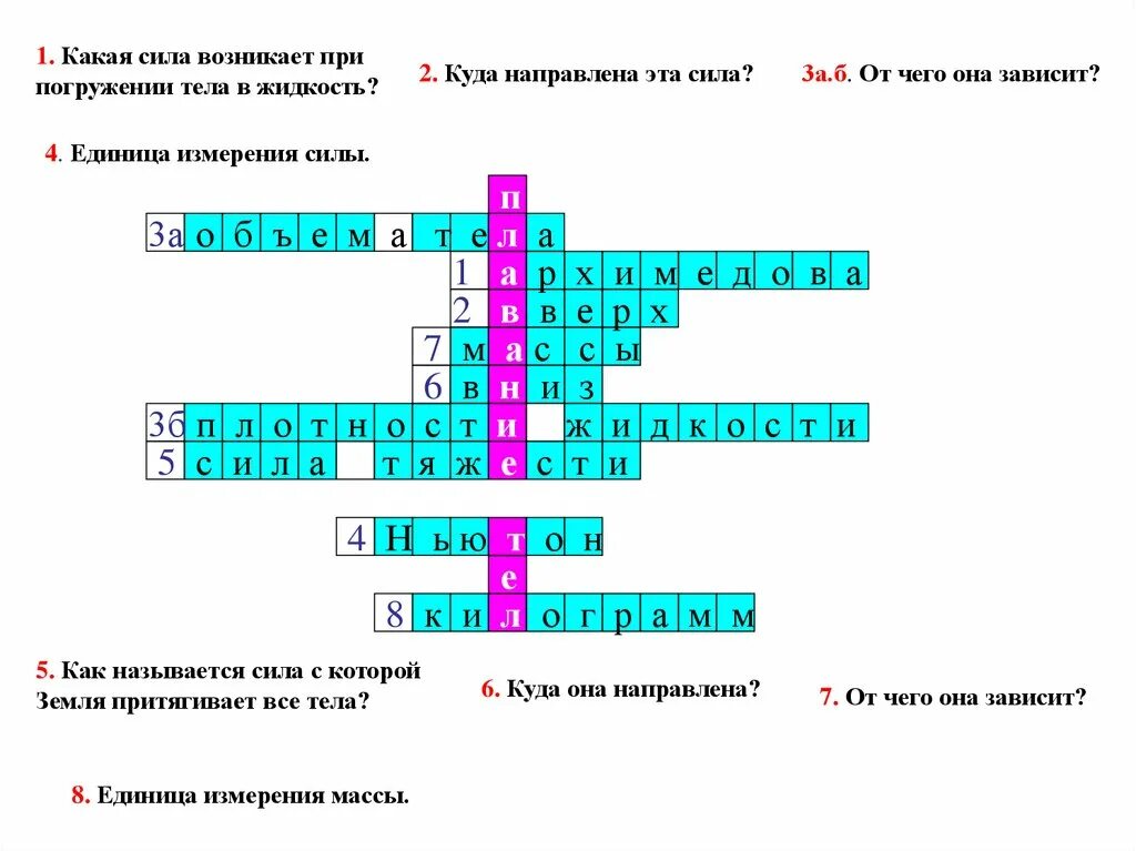 Кроссворд на слово давление. Кроссворд по плаванию. Кроссворд на тему плавание. Кроссворд по теме плавание с ответами. Кроссворд по теме плавание тел.