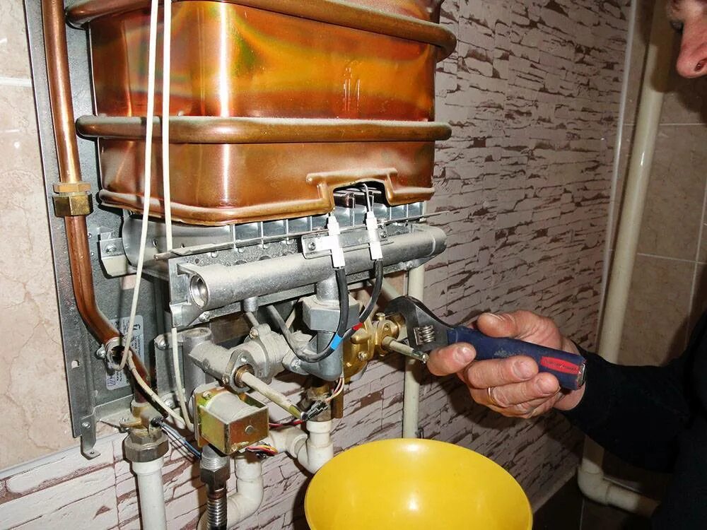 Ремонт и обслуживание газовых колонок