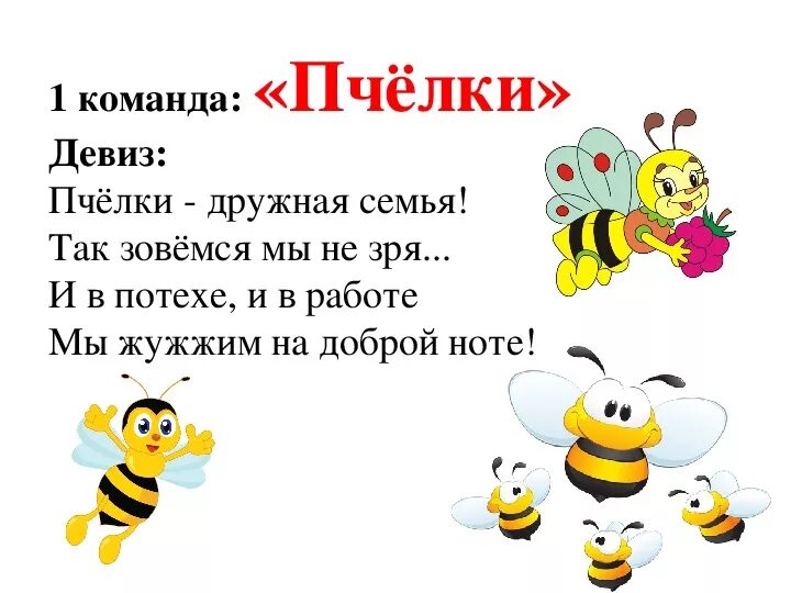 Девиз на а ну ка девушки. Отряд пчелки девиз. Девиз команды пчелки. Отряд пчелки речевка. Девиз пчелки.