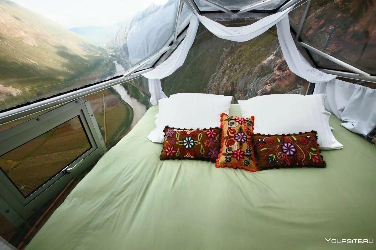 Ночевка 2015. Отель Skylodge Adventure Suites. Отель Skylodge в Перу. Skylodge Adventure Suites в Перу. 6. Skylodge Adventure Suites.